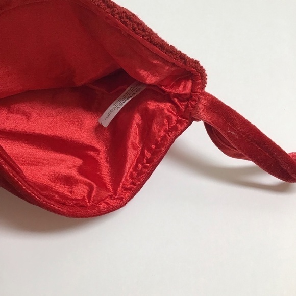 Disney Parks Santa Mickey Mouse Christmas Stocking HoHoHo Holly Snow Holiday Red - Picture 13 of 16